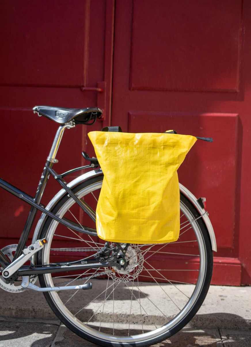 Sacoche cabas vélo porte-bagages - Hapo-G