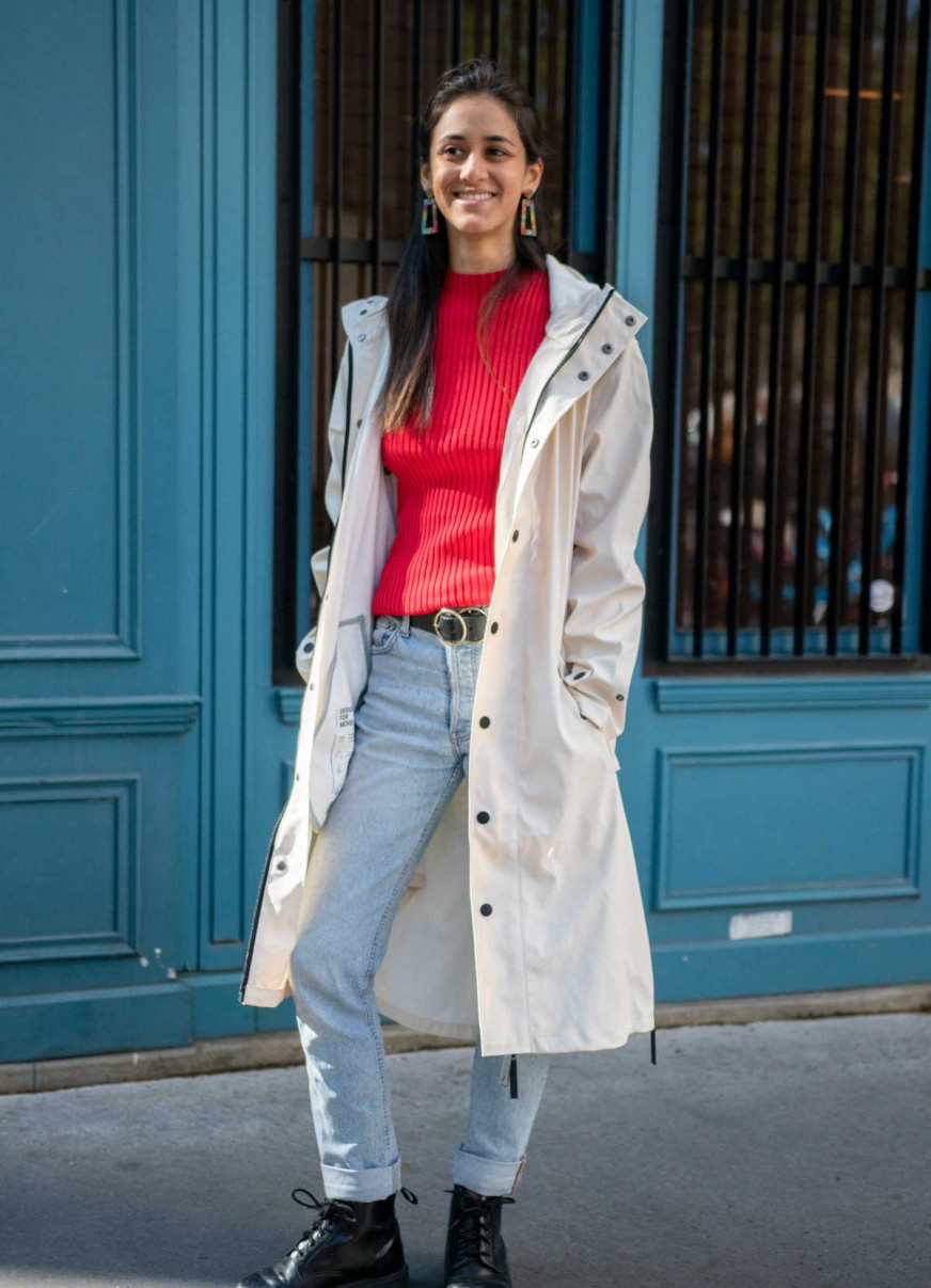 Parka pluie longue vélo - Original Maium