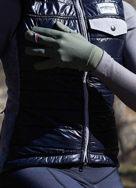 Mid-season cycling gloves - Café du cycliste