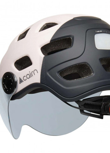 Casque vélo Quartz Visor Led USB - Cairn