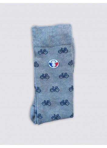 Chaussettes vélo made in France - Tranquille Émile