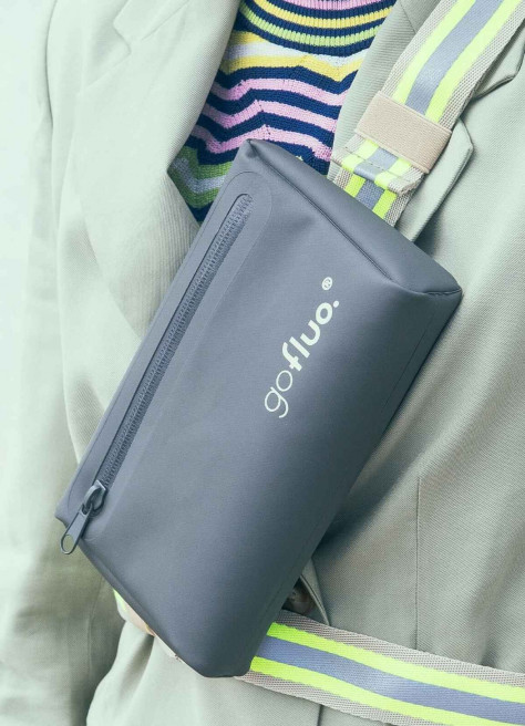 Harper fanny pack with reflective harness - GoFluo