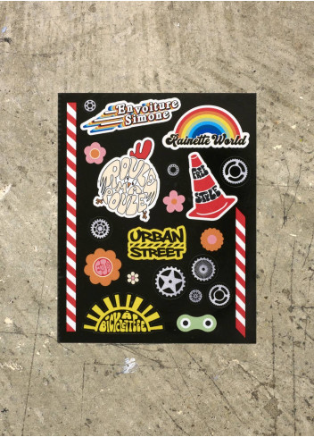 Reflective stickers - Rainette