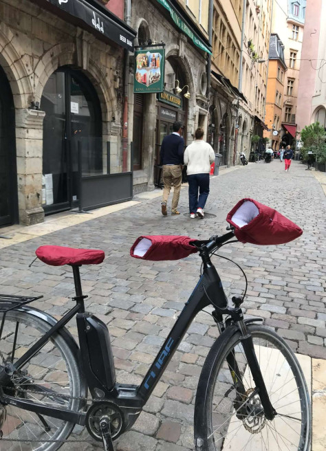 Manchons fourrés imperméables made in France - Suzon et Suzette