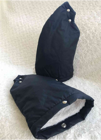 Waterproof lined bike sleeves made in France