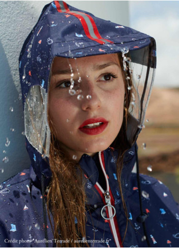 Cape de pluie vélo - Le Temps des Grenouilles