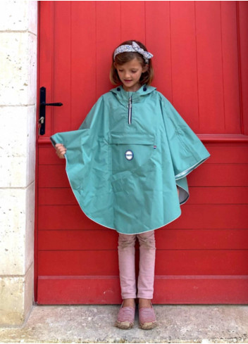 Cape de pluie vélo enfant - Temps des Grenouilles