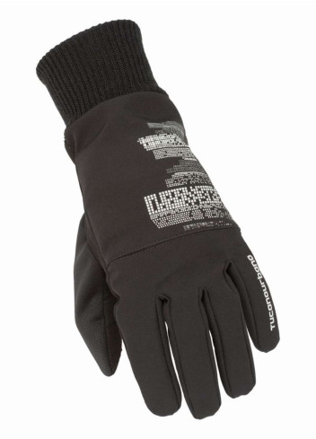 Waterproof winter cycling gloves with fluorescent overglove - Tucano