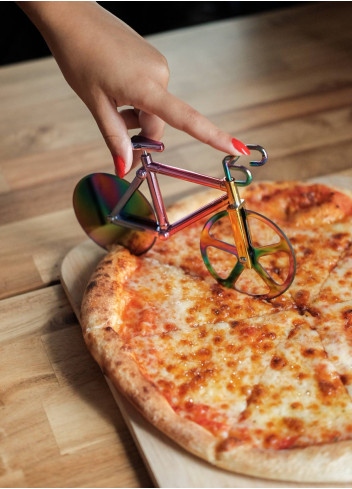 Bicycle pizza cutter - JE SUIS À VÉLO