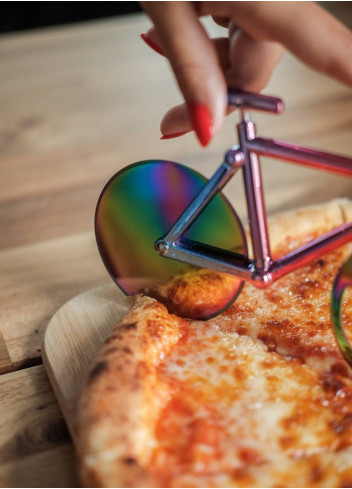 Bicycle pizza cutter - JE SUIS À VÉLO