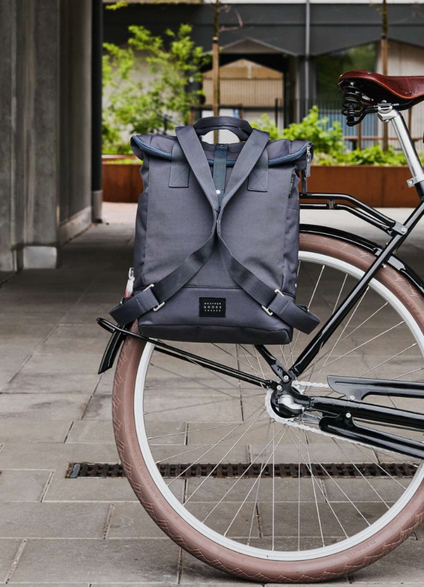 Sac à dos vélo porte-bagages - Weathergoods Sweden