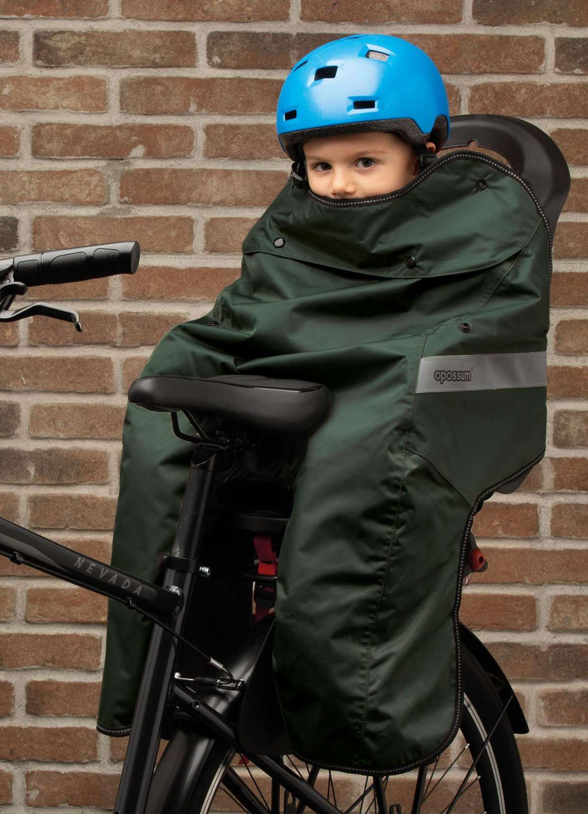 Protection hiver pour siège vélo enfant - Bobike