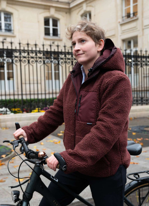 Manteau d'hiver vélo Teddy - Maium Amsterdam
