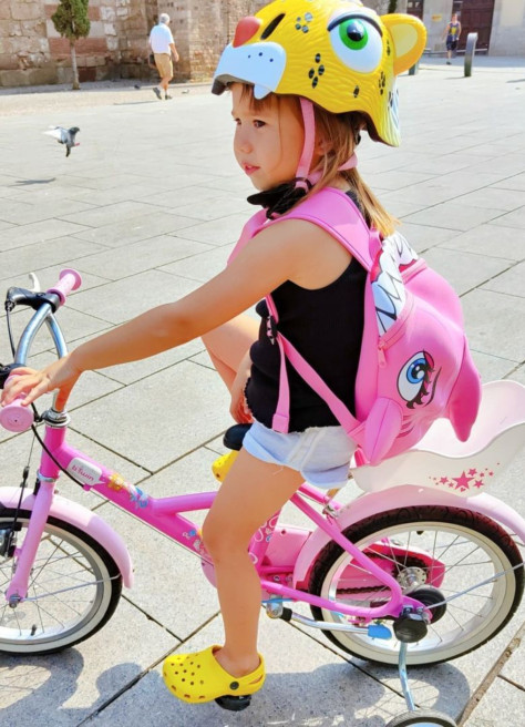 Casque vélo enfant animaux - Crazy Safety