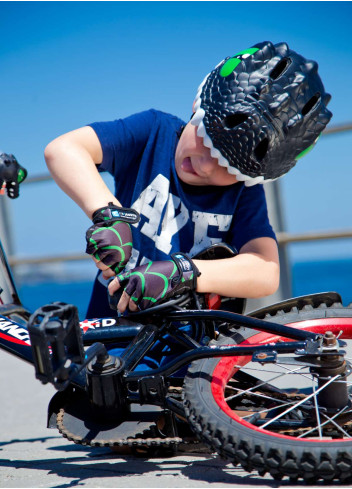 Casque vélo enfant animaux - Crazy Safety