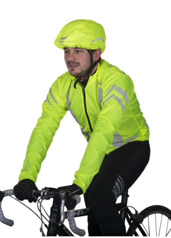 Couvre-casque imperméable jaune - Wowow