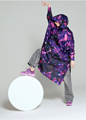 Original recycled bicycle rain poncho - Rainkiss