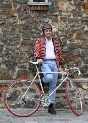 FIN DE PISTE - Ino bicycle helmet with visor - Egide Paris