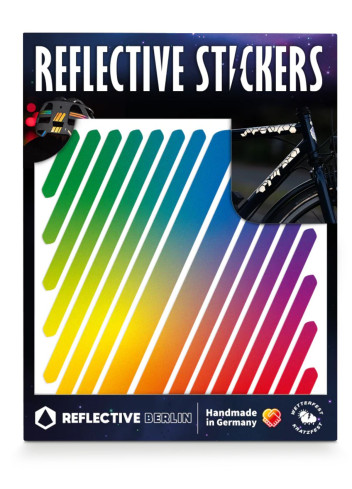 Stickers vélo réfléchissants ligne - Reflective Berlin