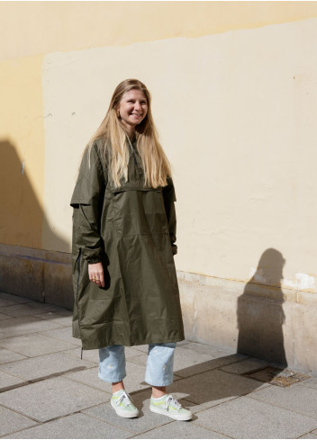 Poncho à manches cycliste urbain - Maium