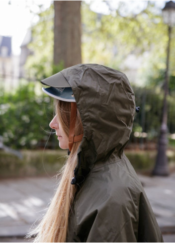 Urban cycling poncho with sleeves - Maium Amsterdam