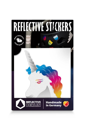 Reflective Unicorn bike stickers - Reflective Berlin