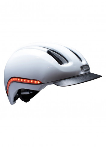 Helmet with front/rear lights - Nutcase