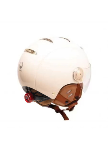 Tandem Light bicycle helmet with visor - Marko