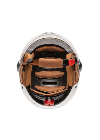 Tandem Light bicycle helmet with visor - Marko