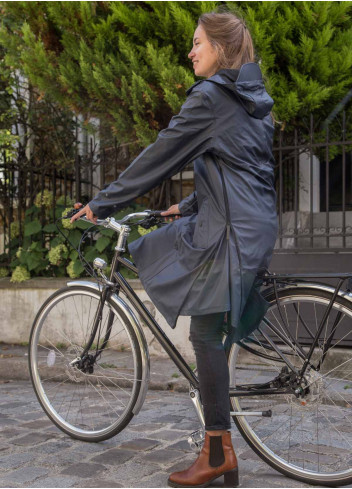 FIN DE PISTE -  Parka pluie longue vélo - Original Maium Amsterdam