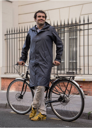 FIN DE PISTE -  Parka pluie longue vélo - Original Maium Amsterdam