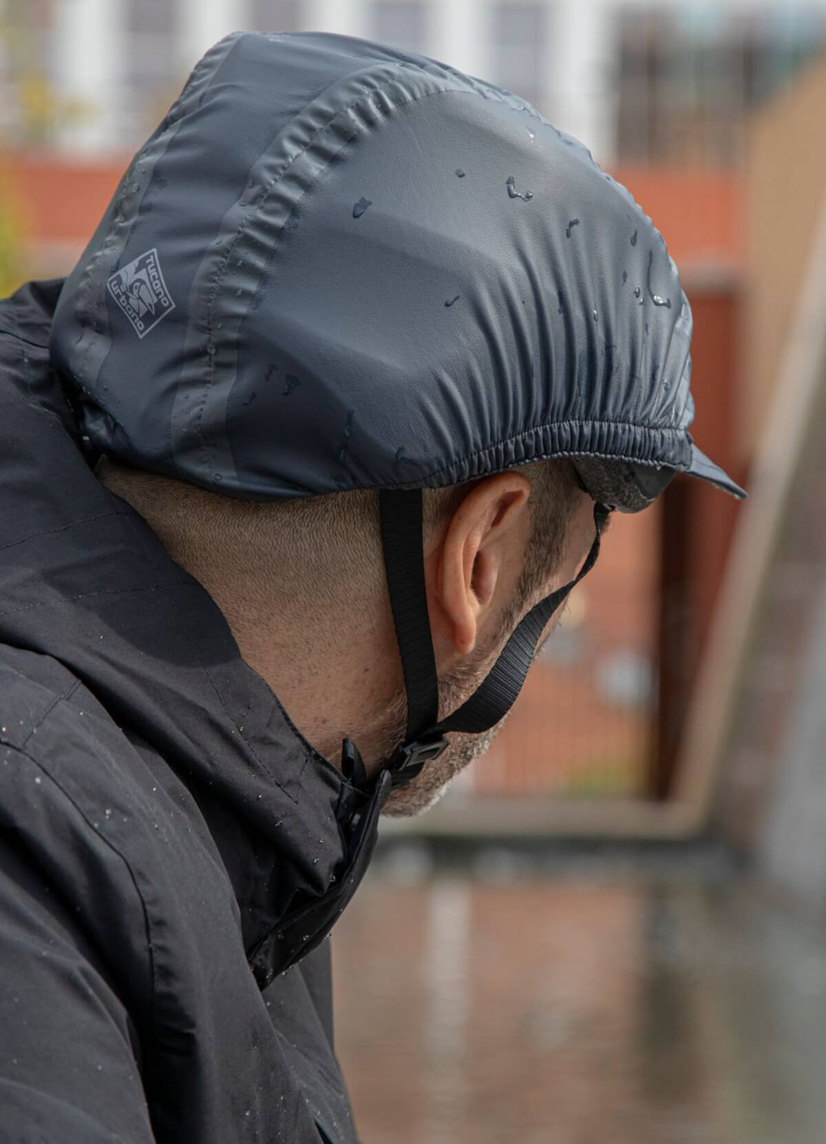 Noir - housse de protection pour casque de vélo, imperméable