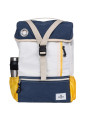 Bleu marine et Jaune