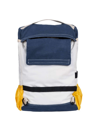 Recycled sail backpack bag made in France