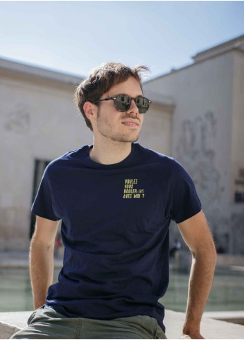 T-Shirt vélo Voulez-vous roulez avec moi - JSAV