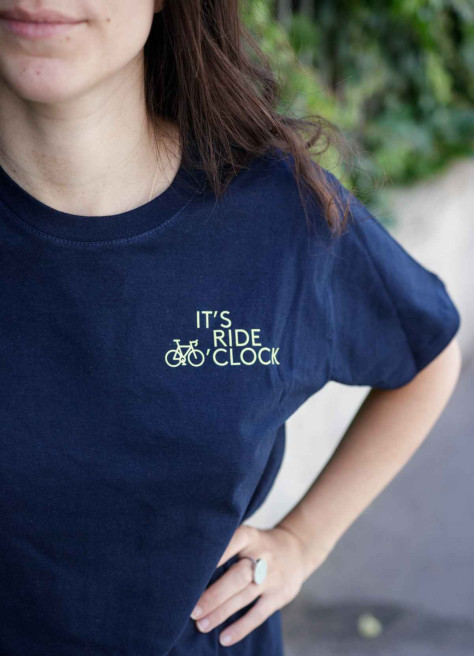 T-Shirt vélo It's ride O Clock - JE SUIS A VELO