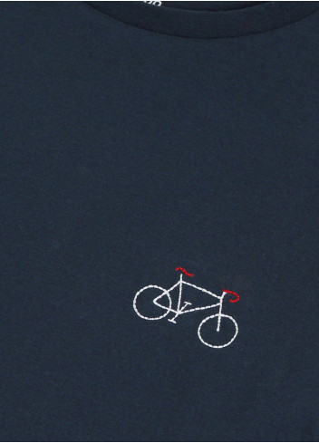 T-Shirt vélo brodé - Faguo