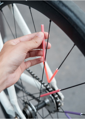 Bicycle spoke reflectors - JE SUIS À VÉLO