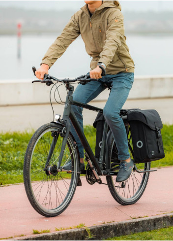 Sacoches double avec housse de pluie 33L - Willex