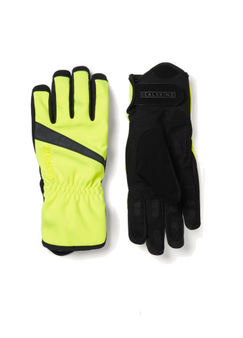 Gants d'hiver vélo imperméables et fluos - Sealskinz