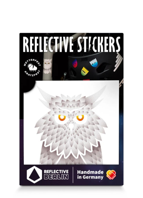 Stickers réfléchissants hibou - Reflective Berlin