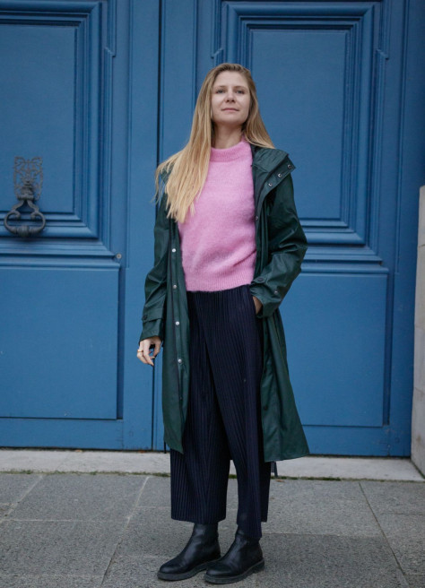 Parka pluie longue vélo - Original Maium