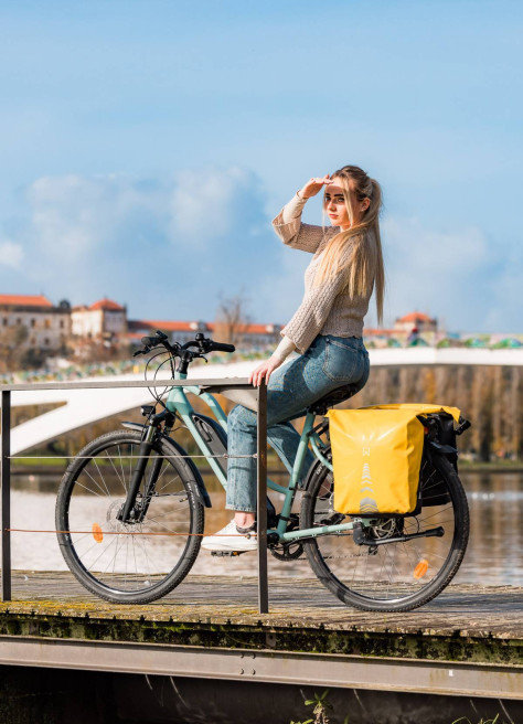 Sacoches 2x17L imperméables et réfléchissantes - Willex