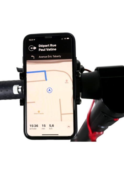Support Vélo TokToo CB-683 – Aluminium, Noir, Fixation à Pince Sécurisée – Neuf