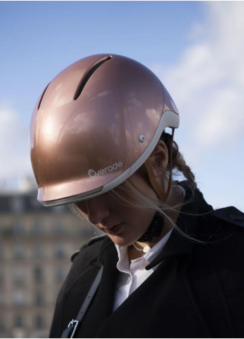 Illuminated bike helmet with blinkers - Overade