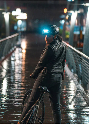 Casque vélo lumineux - Lumos