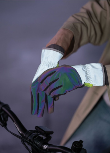 Gants hiver vélo réfléchissants et imperméables - Gofluo