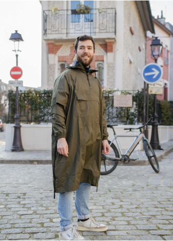 Poncho à manches cycliste urbain - Maium