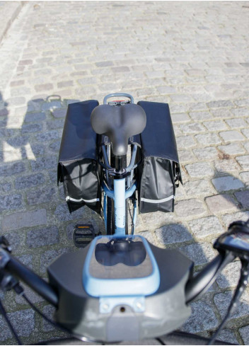 Sacoche vélo double 2x20L - Willex