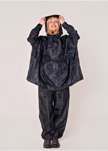 Rainkiss Short Waterproof Anorak - Camouflage noir